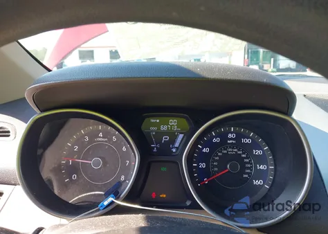 2013 Hyundai Elantra Gls z USA, uszkodzony, nr VIN 5NPDH4AE6DH211403